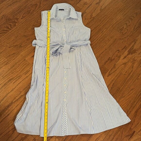 Tommy Hilfiger size 16 blue and white striped - long dress - Picture 5 of 7